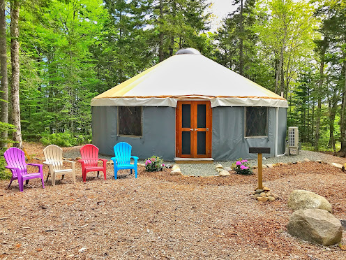 Photo of Acadia Yurts & Wellness Center