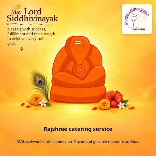 Rajshree catering service offers the best thali catering for Ganpati 2026 celebrations, specializ… post image