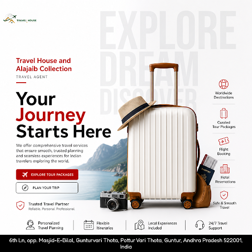 Travel House and Alajaib Collection offers expert air ticketing, visa services, currency exchange… post image