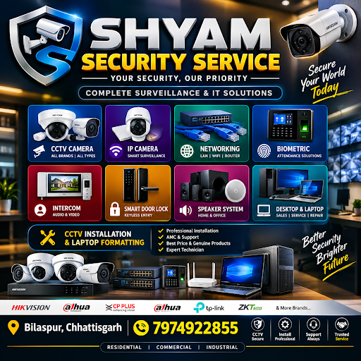 Shyam Security Service – Bilaspur 🔐 post image