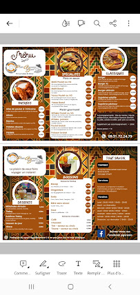 Menu Plaisir Gourmand Saint-Omer (pgs) Page 9