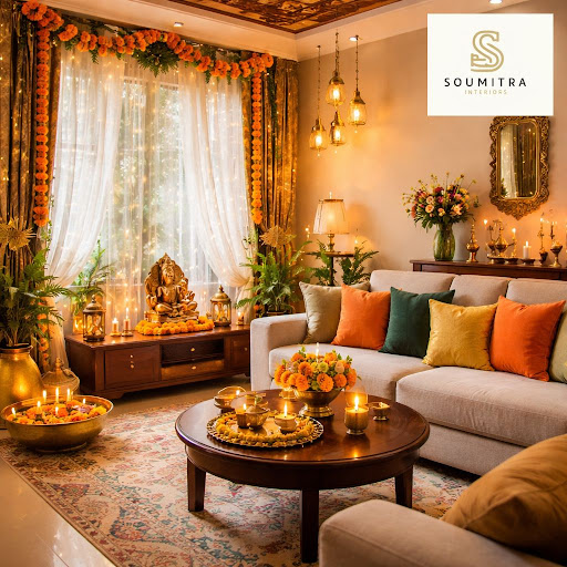 Planning to refresh your flat for the festive season? SOUMITRA INTERIOR'S in Joka, Kolkata create… post image