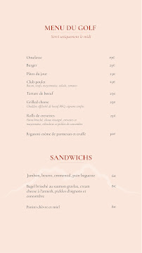 Menu Le Loma Restaurant Page 6