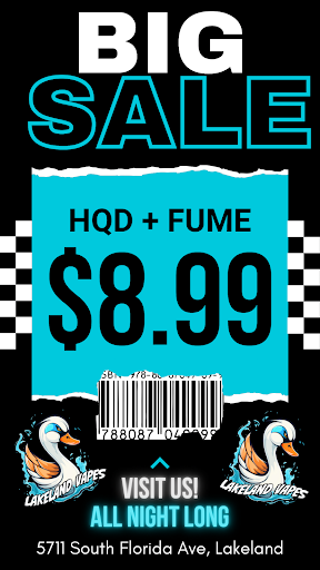 Lakeland Vapes - Smoke Shop Logo