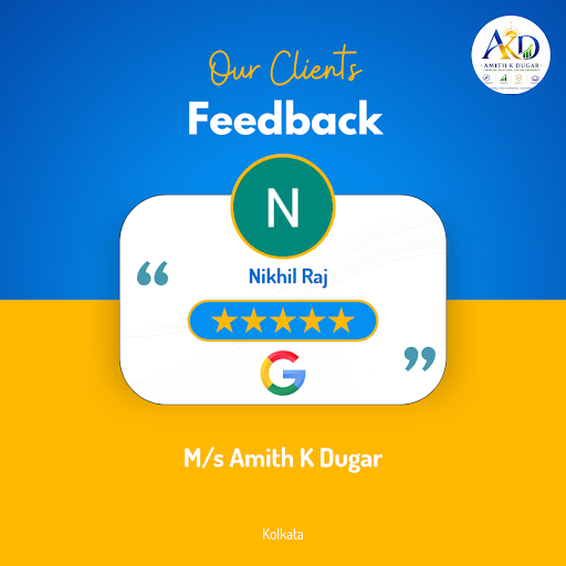 Nikhil Raj's experience with M/s Amith K Dugar's expert financial advisors in Kolkata was outstan… post image