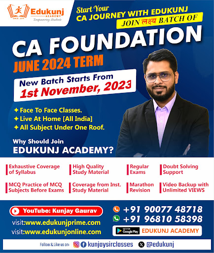 LAKSHYA BATCH OF CA FOUNDATION