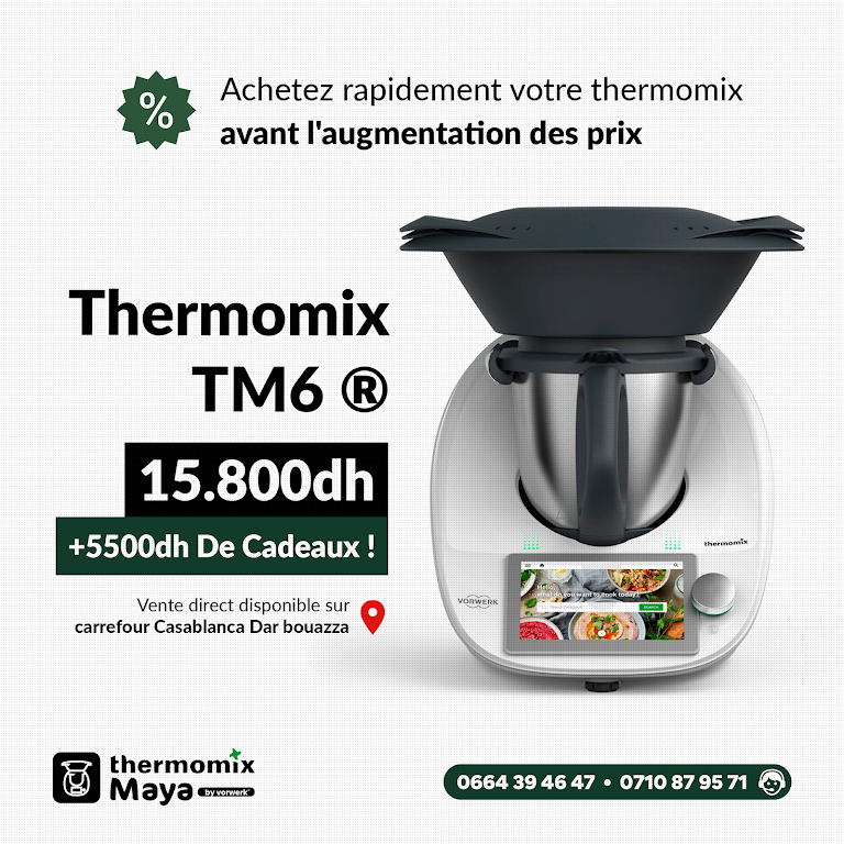 Spatule Pour Thermomix - Tm5 Tm6 - Original Vorwerk à Prix Carrefour