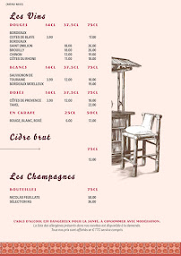 Menu Retro Gourmand Page 3