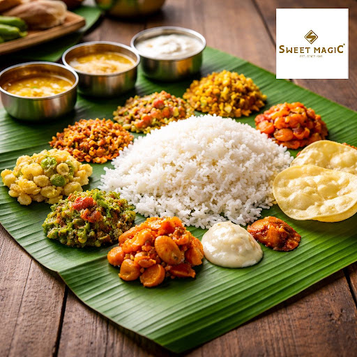 At Sweet Magic Nanakramguda, we proudly serve our South Indian thali and traditional dishes on fr… post image