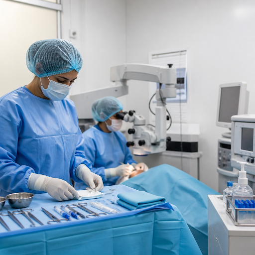A perfectly sterile environment is the foundation of every safe eye operation. At MAHALAXMI NETRA… post image