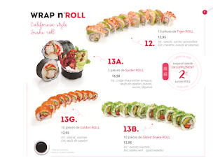 Photo n°61 de Wrap 'N Roll Sushi à Paris (Restaurant de sushis)