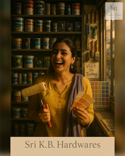 Transform your home with the best paint solutions from Sri K.B. Hardwares! Discover Asian Paints…