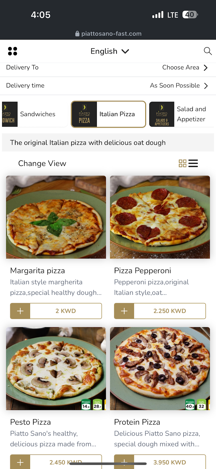Piatto sano healthy Food شركه مطاعم بياتو سانو للتجهيزات الغذائية - صورة 2