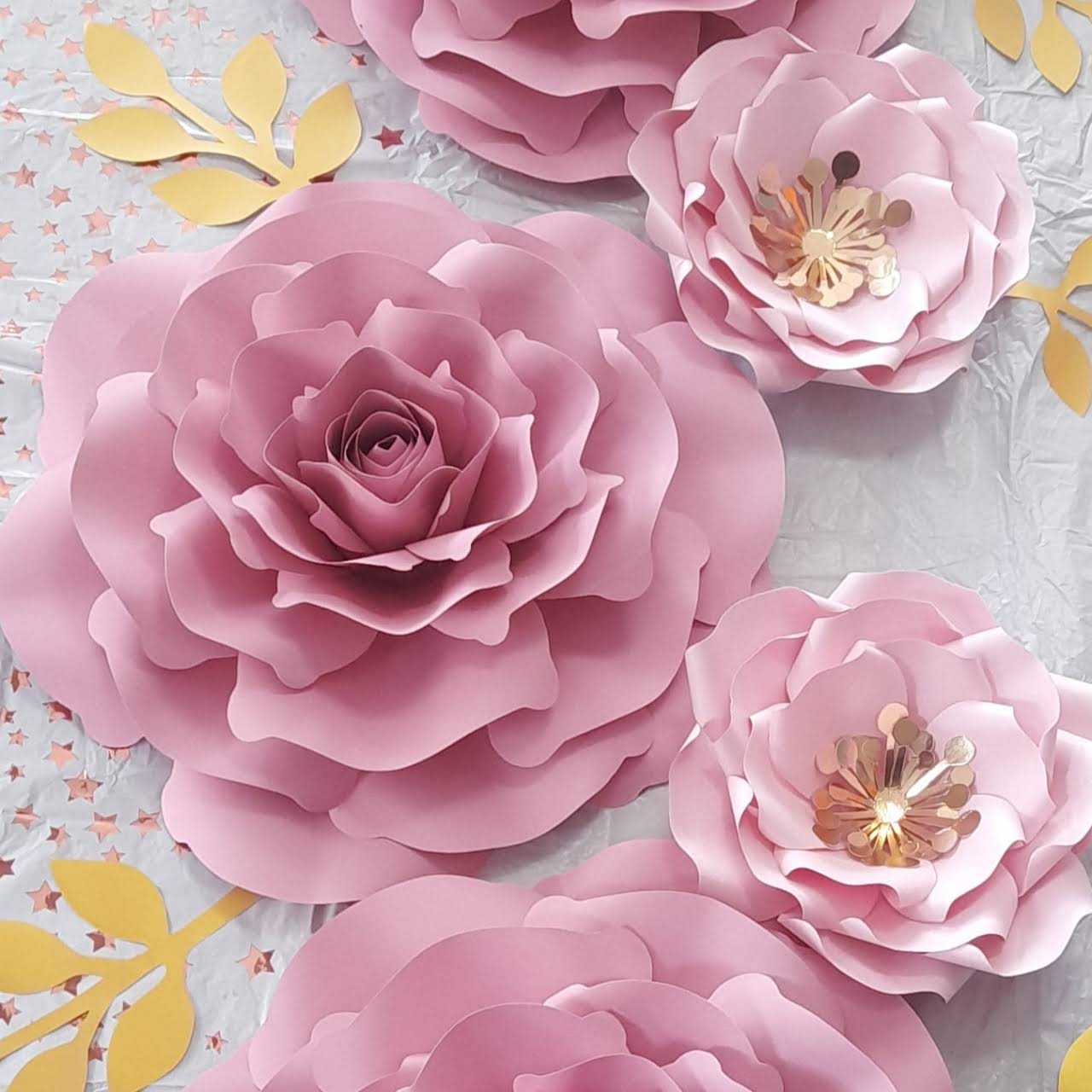 Flores Gigantes de Papel - Flower Designer en Cali