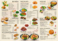 Menu Traiteur d'Achères (Chez Lin 78) Page 1