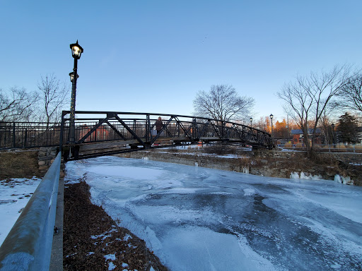 Walk Bridge over Ganaraska River - Thumbnail