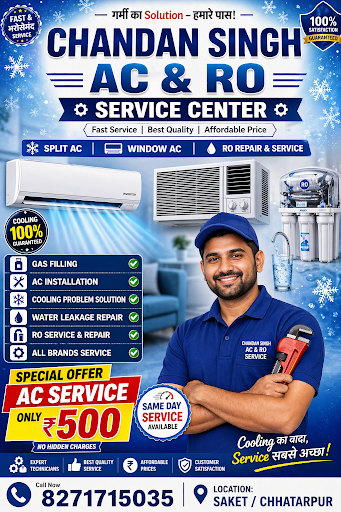 Ac service saket chatarpur madin gadhi fridam fiter saket parivartan complex paryavaran complex C… post image