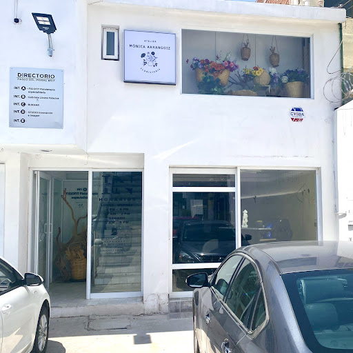 Atelier Mónica Arrangoiz Floristería Logo
