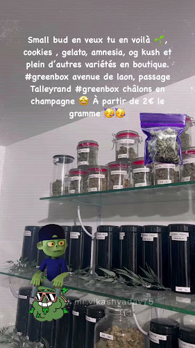Avis sur Greenbox cbd Shop à Reims - Épicerie
