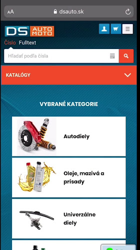 Opinii despre DS AUTO MOTO autodiely a motoshop în Námestovo - Autoservis