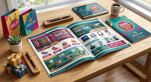 Retail brochures provide companies with an attractive and well-organized way to promote their pro…