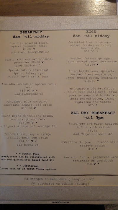 Photos of Cafe re-PUBLIC