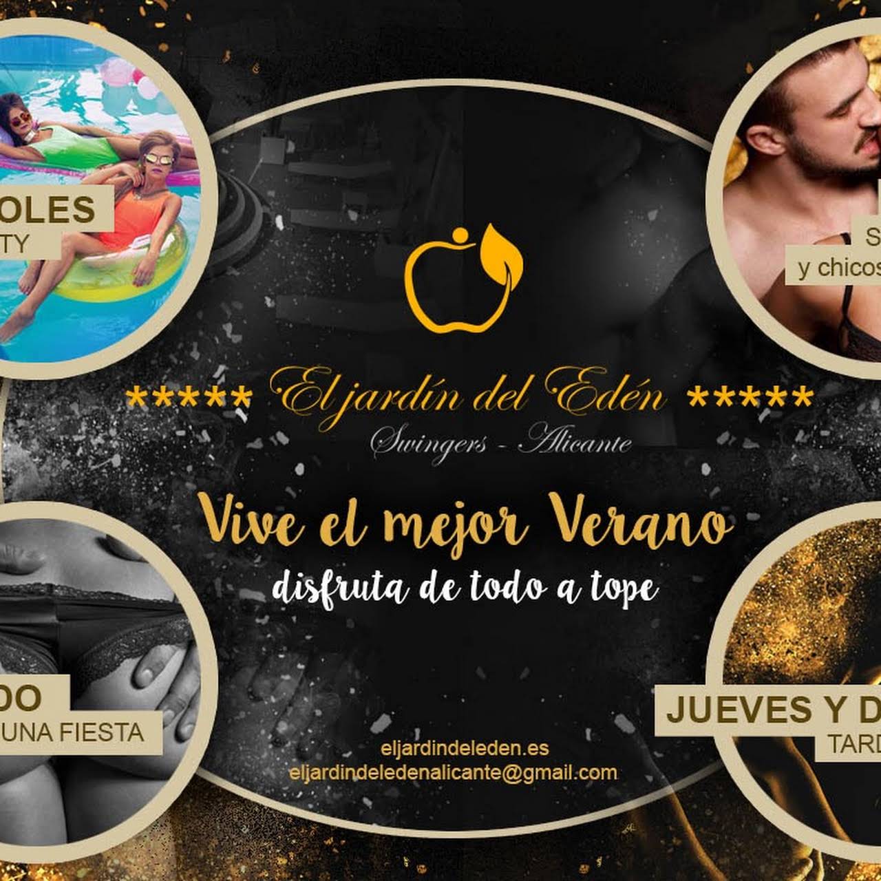 EL JARDIN DEL EDEN ALICANTE- Mejor Local liberal - Swinger Club - Club