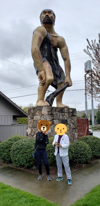 Caveman Statue