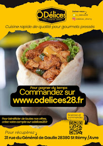 Menu Ô Délices Page 1