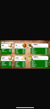 Menu Planète Afrika Haïti Page 1