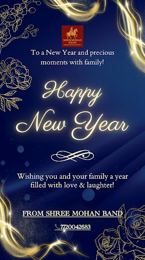 Happy new year from shree mohan band to all post image