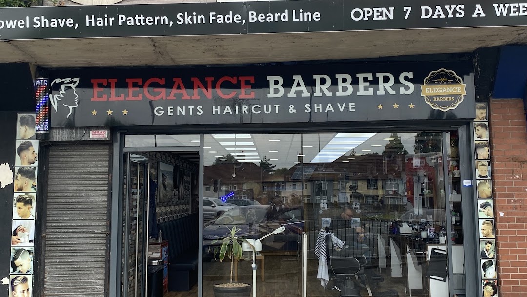 Elegance huyton Barber Shop in prade