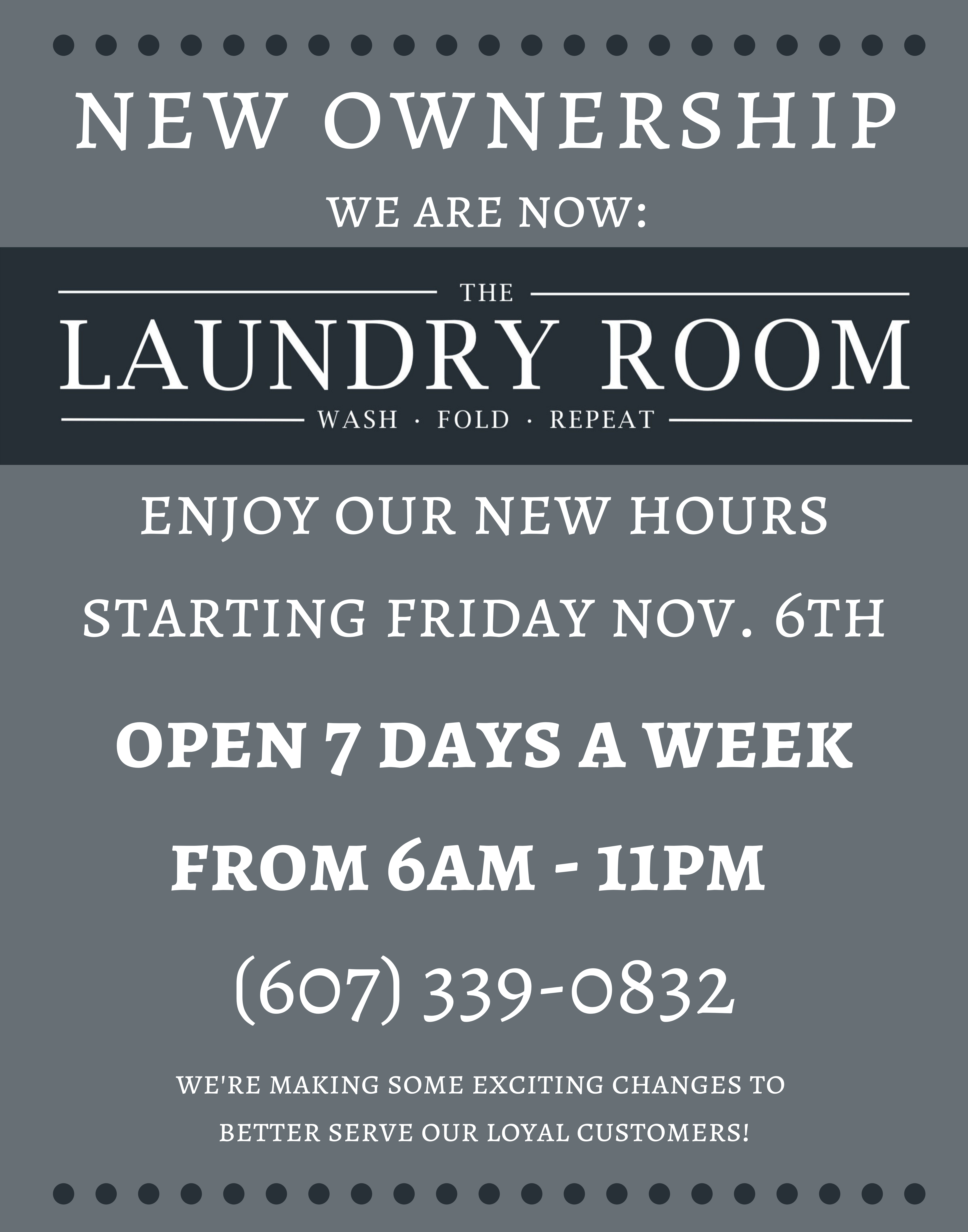 The Laundry Room facility with washing machines in Ithaca