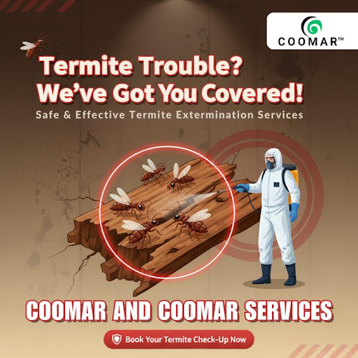 At Coomar services, we specialize in comprehensive termite extermination and termite removal serv…