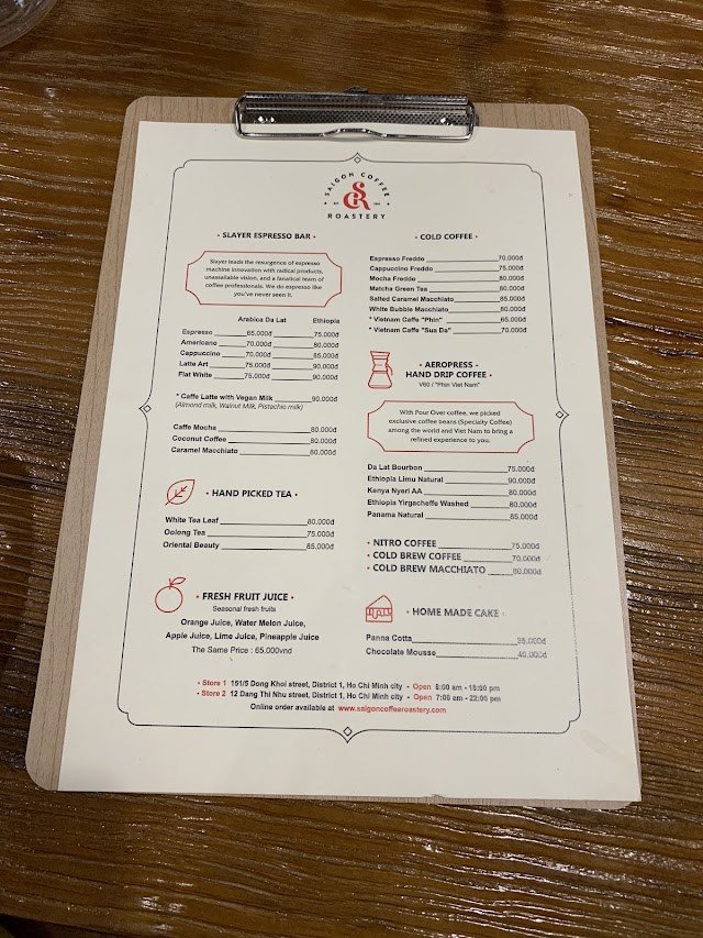 Saigon coffee roastery 2