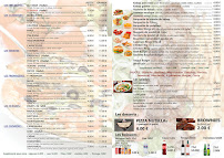 Menu La Taverne Ali Baba Page 1