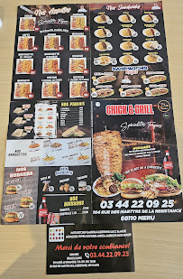 Menu Chick & Grill Restaurant Page 2