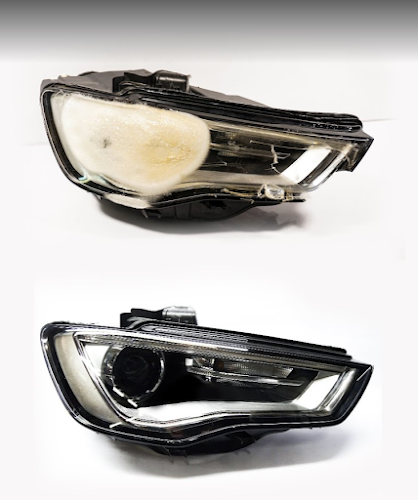 Regeneracja reflektorów i odbłyśników lamp, naprawa szyb - Auto Gamma - Toruń