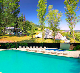Photo n°13 de Le Fontaulie Sud - Camping Piscine 3 étoiles à Nébias (Agence de location de mobile homes)