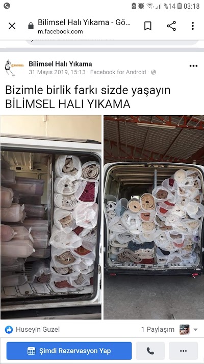 Bilimsel halı yıkama