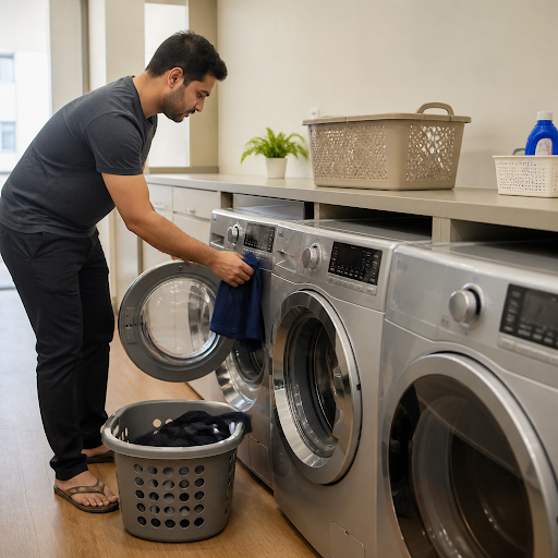 Long work hours, hectic commutes and Mumbai’s unpredictable weather can make laundry a real heada…