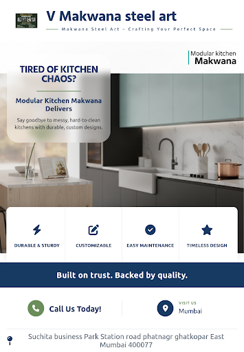 Modular kitchen Makwana