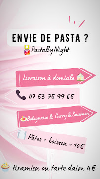 Menu Pasta By Night Page 4