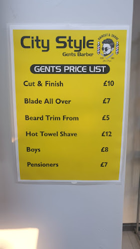 City Style Barber Shop Open Times