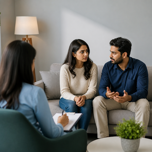Struggling to talk without arguments or misunderstandings? At Arpan Psychological Counselling Cen… post image