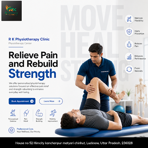 R K Physiotherapy Clinic offers expert pain management, preventive physiotherapy care, exercise t… post image