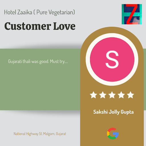 Sakshi raves about her 5-star experience at Hotel Zaaika (Pure Vegetarian) in Malgam! She fell in… post image