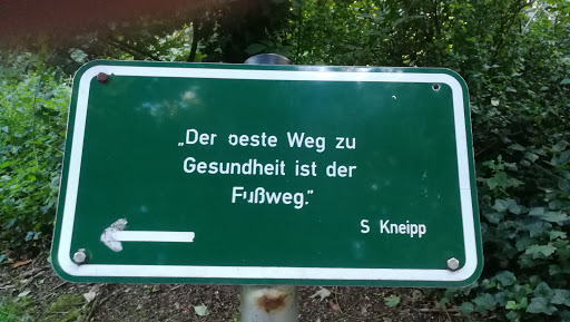 Wassertretstelle im Kurpark Tecklenburg - Thumbnail