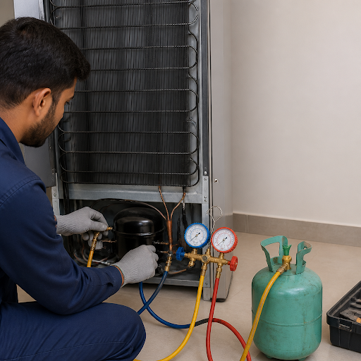 Worried your fridge needs gas refilling every few months? At Shivam Home Apllance Service in Kopa… post image