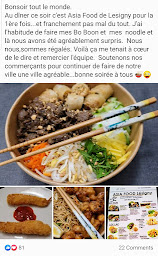 Photo n°29 de Asia Food Lésigny à Lésigny (Restaurant)